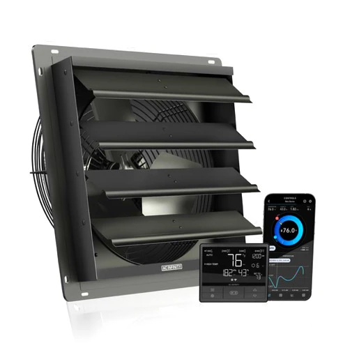 AC Infinity AIRLIFT T14, Shutter Exhaust Fan 14