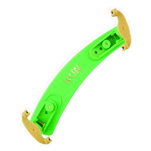 Kun Collapsible 1/2 & 3/4 Violin Shoulder Rest - Atomic Green