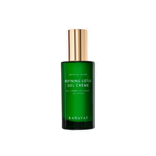 RANAVAT BOTANICS RANAVAT Imperial Glow Refining Lotus Gel Crème - Hydrating Gel Moisturizer & Pore Minimizer - Improves Radiance & Texture with Hyaluronic Acid & Floral Ketoacids (1.7 oz)