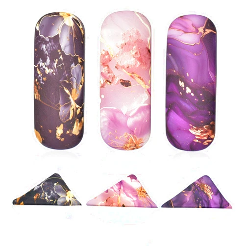 BESTOCEAN 3pack eyeglass case hard shell，glasses case hard shell，eye glass cases womens hard shell，reading glasses case