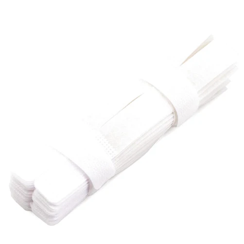PASOW 50pcs Cable Ties Reusable Fastening Wire Organizer Cord Rope Holder 7 Inch (White)