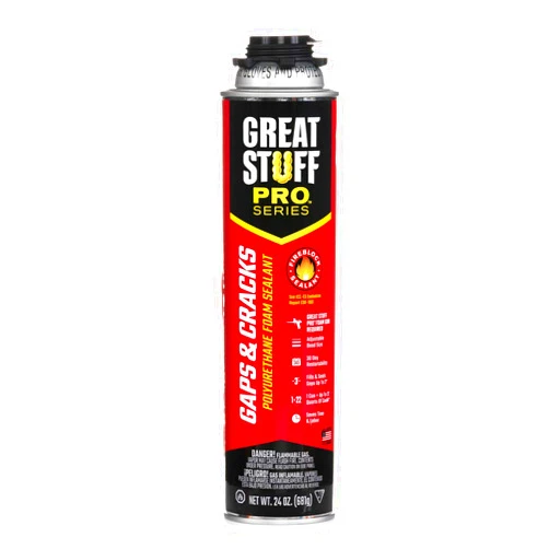Dow Chemical Co. 2 Set Great Stuff PRO Gaps & Cracks 24 oz Insulating Foam Sealant, Orange