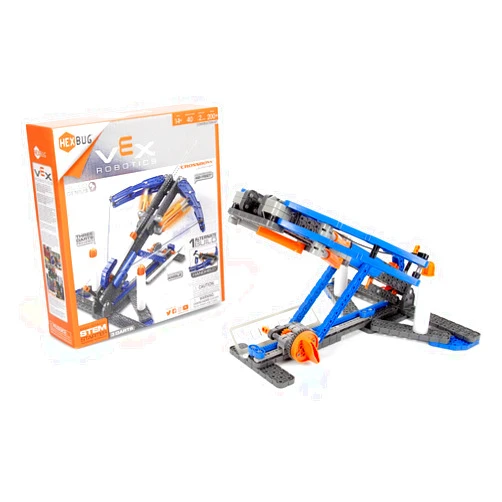 HEXBUG VEX Robotics Crossbow 2.0, STEM Learning, Toys for Kids (Blue/Orange)