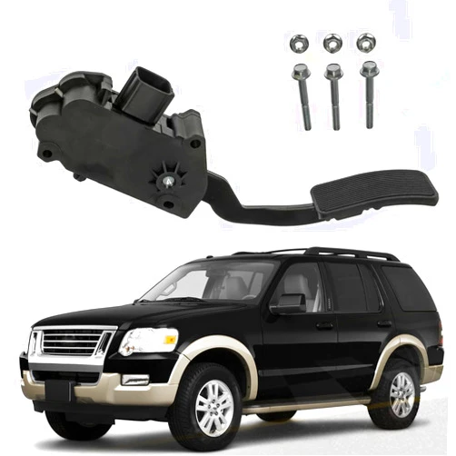 NBWIYQP Accelerator Pedal with Position Sensor Compatible with 2004-2010 Mercury Mountaineer, 2004-2010 Ford Explorer, 2007-2010 Explorer Sport Trac, Replacement for 699-125, APS260, EL2Z9F836A