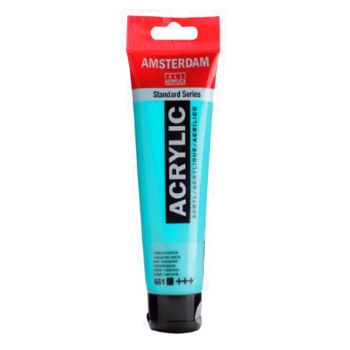 Paints Amsterdam Standard Acrylics, 120ml (Turquoise Green)