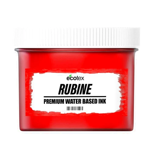 Screen Print Direct Ecotex® Screen Printing Rubine Red (Pint - 16oz.) - Water Based Rubine Red Fabric Ink, Silk Screen Paint - Screen Print Direct®, USA Made