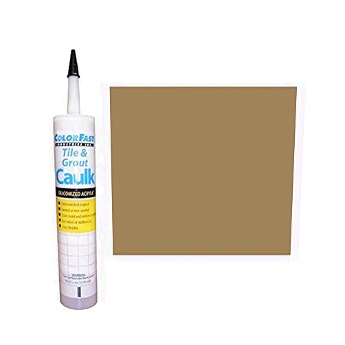 COLORFAST INDUSTRIES Color Fast Caulk Matched to Custom Building Products (Earth Sanded)