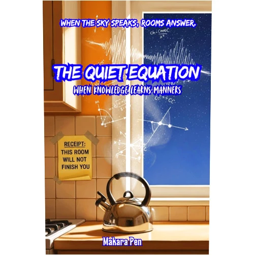 By Makara Pen (Author) Format: Kindle Edition The Quiet Equation: When Knowledge Learns Manners (Space Explorer Book 6)