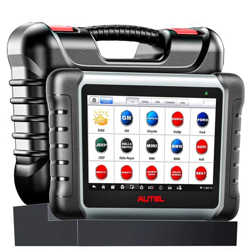 Autel Scanner MaxiCOM MK808Z: 2024 Android 11 Version MK808 Bidirectional Scan Tool, Same As MK808S MX808S, Alternative MX900 All System Diagnostic Tool, 28+ Service, Active Testing Scanner