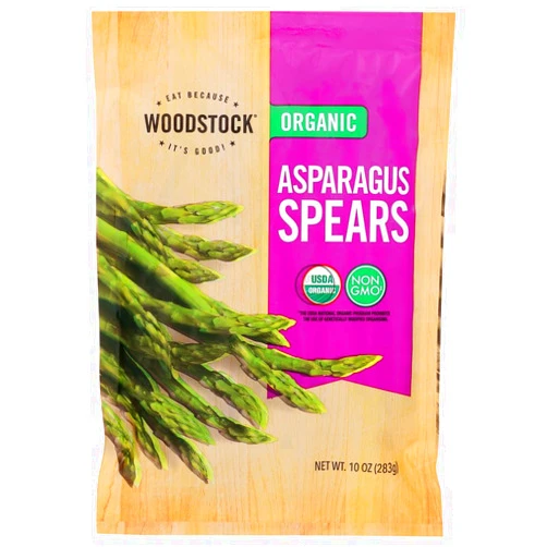 Woodstock Farms Organic Asparagus, 10 Ounce -- 12 per case.