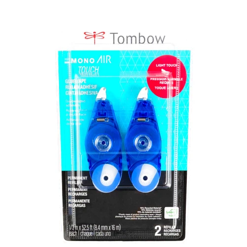 Tombow Mono Air Touch Adhesive, Refill 2-Pack