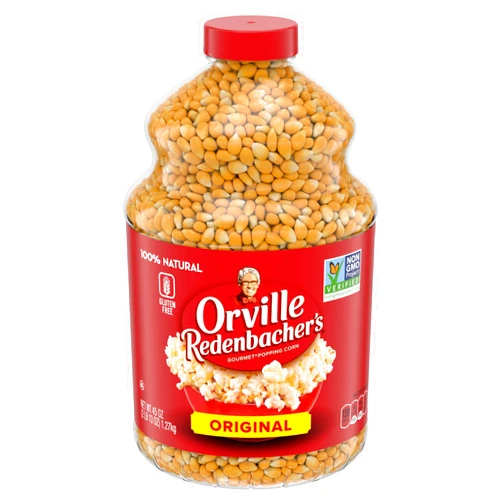 Orville Redenbacher's Gourmet Popcorn Kernels, Original Yellow, 45 oz. (Pack of 6)