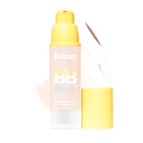 Kosas BB Burst Tinted Face Gel Cream - Supports Healthy Collagen, Smoothes Skin, Hydrates & Moisturizes - Lightweight Buildable Coverage - Very Light Cool 11, (1 Oz/30 ML)