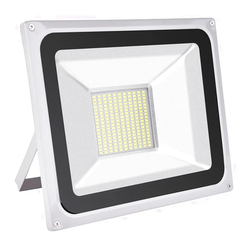 Coolkun 100W LED Flood Lights,Waterproof Super Bright Work Lights, Outdoor and Indoor IP65 Security Light for Garage, Garden, Lawn and Yard (100W Daylight White)