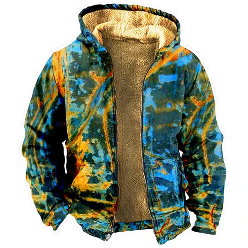 Shusuen Men's Long Winter Coat Heavyweight Down Jacket Fall Winter Jacket Outerwear Casual Zipper Casual Hoodies Plus Size