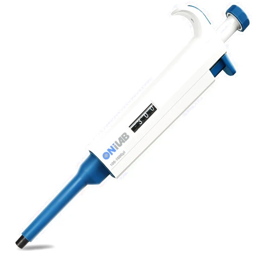 ONiLAB 100-1000ul High-Accurate Pipettor Single-Channel Manual Adjustable Variable Volume Pipettes, 7010101014