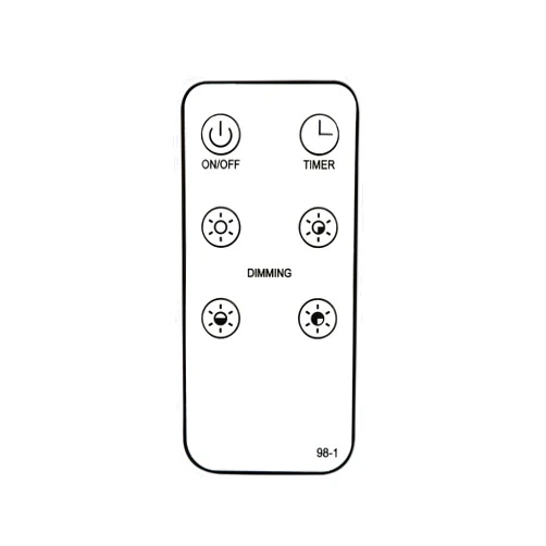TYBEEU Christmas Trees Accessory, 4 Brightness Dimming and Timer Function, UL Listed, General Remote Control Suitable for 24V/6W, 24V/3.6W,4.5V/4.5W Christmas Trees