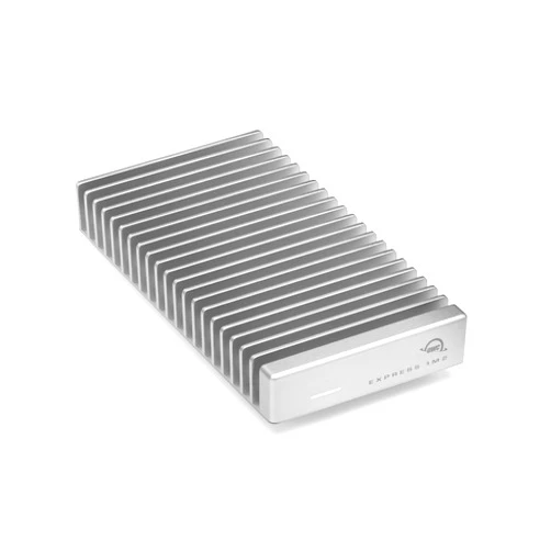 OWC 2TB Express 1M2 Portable NVMe Thunderbolt (USB-C) SSD USB4 Ultra Fast External SSD Drive with Aluminum Heat Sink Enclosure