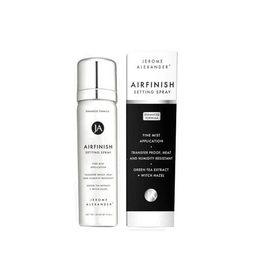 Jerome Alexander MagicMinerals AirFinish Setting Spray, Long-lasting Finishing Spray, Weightless-feel, Flawless, Matte Coverage