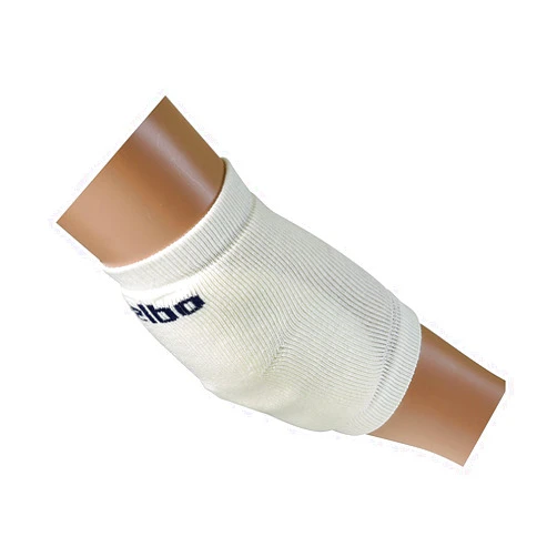 Heelbo DMI Heelbo Heel and Elbow Brace for Tendinitis, Arthritis and Plantar Fasciitis with Foam Insert to Reduce Pressure and Enhance Support, Machine Washable, Pack of 2, White, Size Large