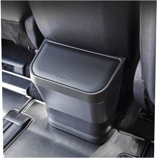 BongBingBoo Vehicle-Mounted Garbage Bin Car Trash Can Designed for The Second-Row Cup Holder of Toyota Sienna