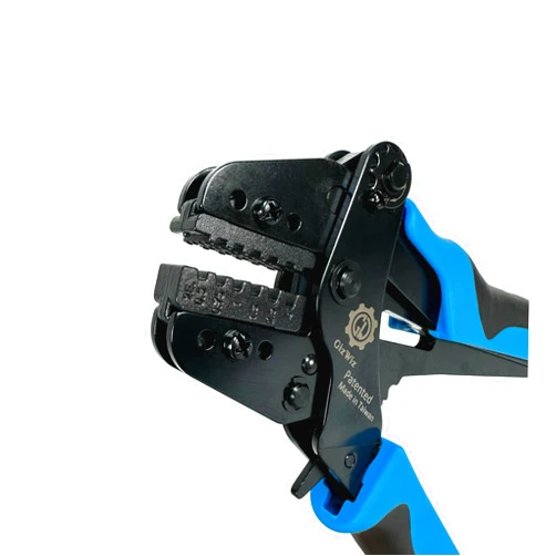 GIZWIZ Interchangeable Parallel Ratchet Crimp Tool Pin Terminals AWG 20-12