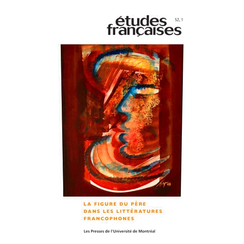 French Edition by Ching Selao (Author), Isaac Bazié (Author), Anne Marie Miraglia (Author), Evelyne Ledoux-Beaugrand (Author), Yolaine Parisot (Author), Christiane Ndiaye (Author), Anne Élaine Cliche (Author), Keling Wei (Author), Anne Marie Parent (Author) & 5 more Format: Kindle Edition Études françaises. Volume 52, numéro 1, 2016: La figure du père dans les littératures francophones (French Edition)