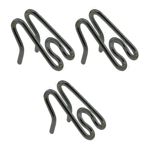 Herm Sprenger - Package of 3-2.25mm Black Stainless Steel Spike/Pinch/Prong Extra Link 50530