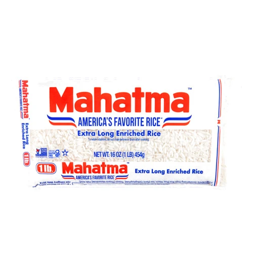 Mahatma Enriched Extra Long Grain White Rice, Gluten Free, Non-GMO, 1 lb Bag