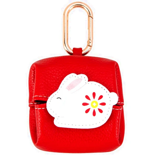 Tomcrazy Mini Pouch for AirPods Pro Plus 3rd, 2nd, 1st / Galaxy Buds Earphones/Airtag/Huawei Tag/Access Cards, Mini Coin Purse Change Bag Pendant Storage Small Items Case with Keychain (#5)