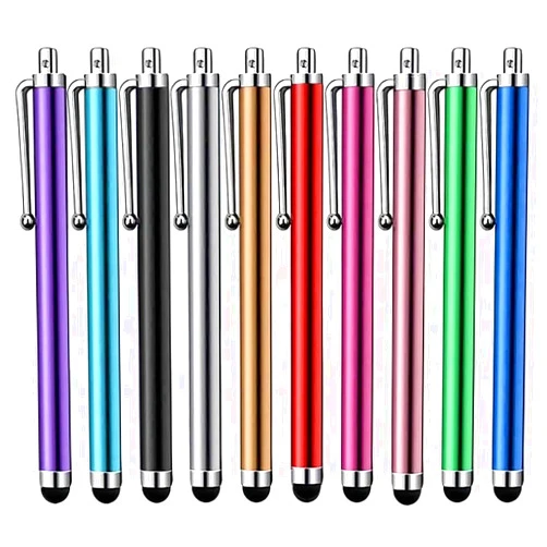 SLKIJDHFB Stylus Pen [10 Pack] Universal Capacitive Touch Screen Pens for Tablets, iPad Mini, iPad Pro, iPad Air, Smartphones, Samsung Galaxy - Multiple Colors