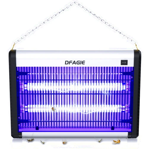DFAGIE Bug Zapper Indoor, Mosquito Zapper, Electric Bug Zapper, Fly Zapper, Mosquito Killer, Flying Insects, Fruit Fly Traps for Indoors, 3 Prong Plug, 2800V (Black)