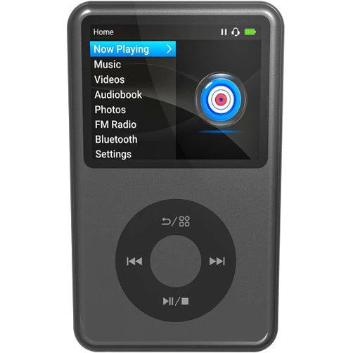 Innioasis Y1 Mp3 Player with Bluetooth HiFi Mini Portable Music Digital Player with Audiobook 2026 Nice Gift Upgrade Black