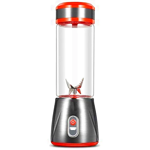 YXZQ Juicer, Juice Cup Home Fried Fruit Small Electric Fruit and Vegetable Multi-Function Mini Student Juicer Portable Rechargeable