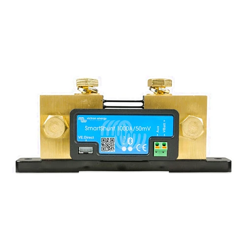 Victron Energy SmartShunt Battery Monitor (Bluetooth) - Victron Smart Shunt - 6.5V-70V, 1000 amp