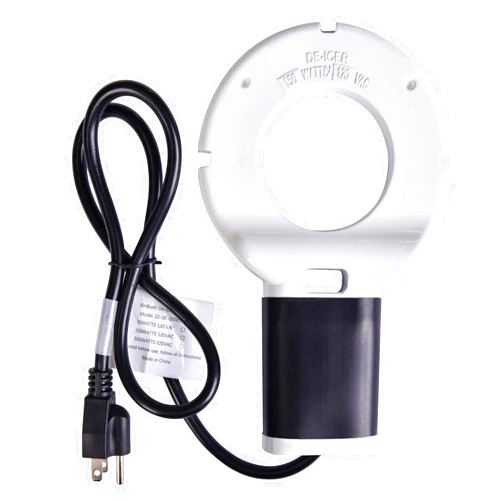Wedigout 150W Chicken Waterer Heater, Aluminum Utility De-Icer for Farm & Livestock, Non-Conductive and Anti-Rust Heated Chicken Waterer, Bird Bath Heater Livestock Water Heater for Multiple Using
