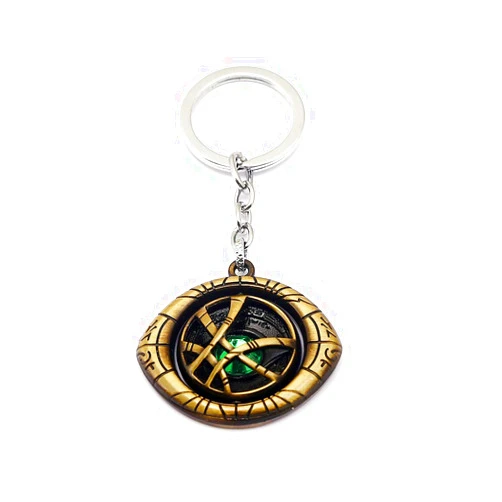 USChoice Superhero Keychain, Avengers Hammer Spider Hydra Eye Of Agamotto Keychain Spinner Superhero Party Favors