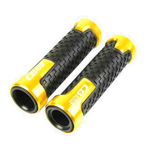 MUHIKI Accessories 22mm7/8'' Motorcycle Handle Bar Accessories Handlebar Grips for Honda CB400F CB400 VTEC 1992-1998 CB-1 CB400F Water Bottle Cages (Color : C)