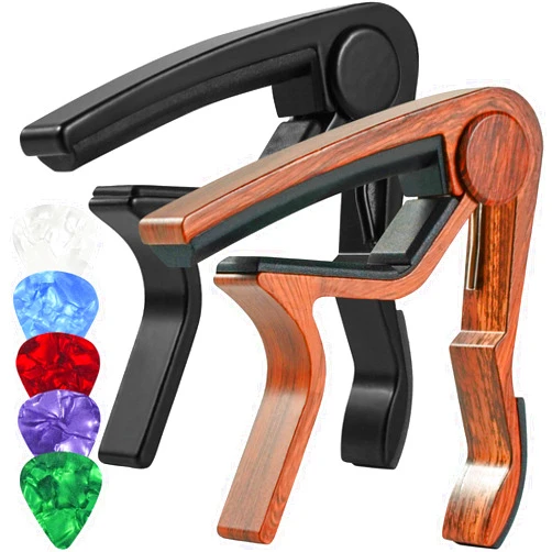TUZIER Guitar Capo for Acoustic and Electric Guitar Accessories 2 pack