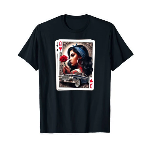 Smile Now Cry Later Chicano Cholo Shirts & Gifts Lowrider Chicana Chicano Shirt Retro Low Rider Chicano Art T-Shirt