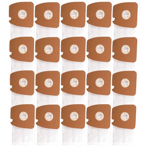 Rinakou 20 Pack Replacement Vacuum Dust Bags MM Premium Paper Bag Fit For Sanitaire S3680 & SC3680 Canister Vacuums, 63253A (20 Pack)
