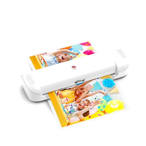 Willings Laminator Machine, Willing Thermal Laminator for A4/A6, Personal Laminator for Home Use School Teachers Office Card Classroom, 9 inches, Lightweight and Portable