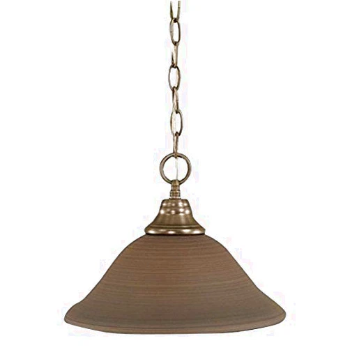 Toltec Lighting 10-BN-604 Chain Hung Pendant with 12