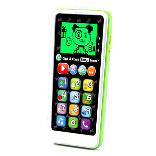 LeapFrog Chat and Count Emoji Phone, Green