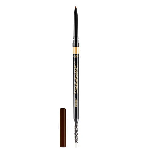 L’Oréal Paris L'Oreal Paris Makeup Brow Stylist Definer Waterproof Eyebrow Pencil, Ultra-Fine Mechanical Pencil, Draws Tiny Brow Hairs and Fills in Sparse Areas and Gaps, Dark Brunette, 0.003 Ounce (Pack of 1)