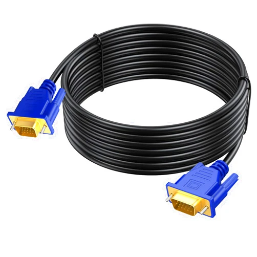 URELEGAN VGA Cable 10 Feet, Computer VGA Monitor Cord 1080P Full HD Male to Male HD15 (15 Pin) Engineering Brade Cord for Splitter, Switch, Computer PC Monitor Laptop TV Projector and More
