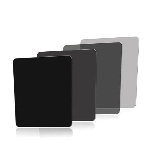 Hersmay 4 x 4'' /100 X 100mm ND Filter Matte Box Filters Square Filter ND2/ND4/ND8/ND1000 100mm Grey Filter Multi-Coated MC ND Optical Glass Neutral Density Filter for Matte Box Cokin Z Hitech