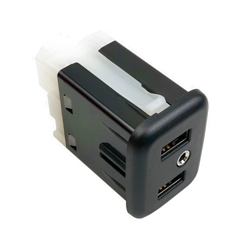 Topparall 13519224 23496501 USB Port AUX Jack Auxiliary Input Adapter CarPlay for 13509942 13510854 Compatible with Chevy Bui-ck G-M-C Cadillac 2015-2018
