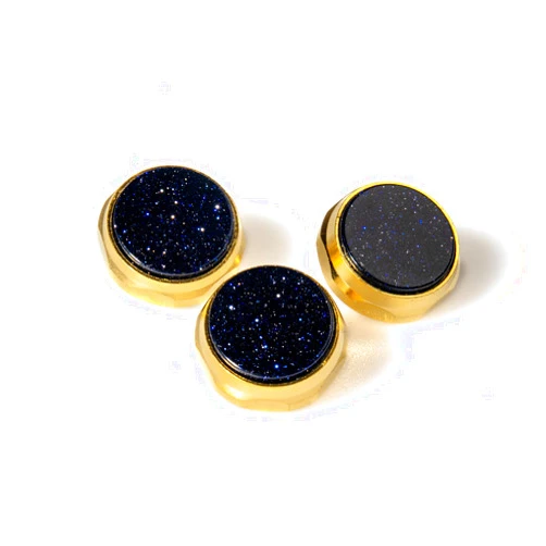 Cheerock Trumpet Valve Caps Finger Buttons Trumpet Replacement Accessories 3Pcs Starry sky