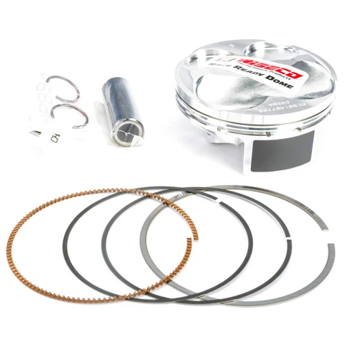 Wiseco RE801M07700 Piston Kit (Racer Elite) - Standard Bore 77.00mm, 14.5:1 High Compression